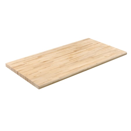 Workbench Top - Maple Butcher Block Safety Edge, 72 W X 30 D X 1-3/4 Thick